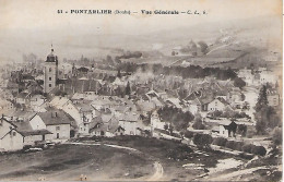 PONTARLIER - ( 25  )-   Vue Générale - Pontarlier