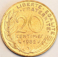 France - 20 Centimes 1982, KM# 930 (#4268) - 20 Centimes