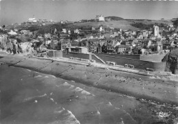 Ault * Vue Aérienne Sur La Plage Et La Ville - Ault