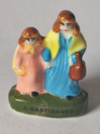 Fève / Fèves Santon Personnage Socle Vert * C. Bastiones (T 3204) - Santons