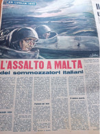 TRIBUNA ILLUSTRATA 1956 MALTA MARILYN MONROE ARCUMEGGIA CASTELLARANO ACQUI SAN MARINO - Otros & Sin Clasificación