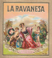 Cigar Label V-420  Cigar Box Label ,etiketten ,  Sigarenbanden  ,  Vitolas , - Etiquetas