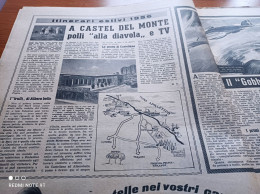 TRIBUNA ILLUSTRATA 1956 CASTEL DEL MONTE IL CANALE DI SUEZ E DI ASSUAN - Otros & Sin Clasificación