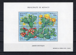 1992 MONACO BF 53 MNH ** Le 4 Stagioni Del Fico D'India - Blocchi