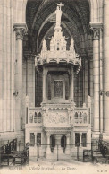 FRANCE - Nantes - Vue Sur L'église St Nicolas - La Chaire - Vue De L'intérieure - Carte Postale Ancienne - Nantes
