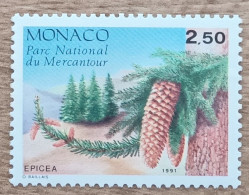 Monaco - YT N°1799 - Flore / Conifères Du Parc Du Mercantour - 1991 - Neuf - Nuovi