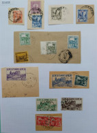 Tunisie Lot Timbre Oblitération Choisies Msaken Colis Postaux Cachet Perlé à Voir - Used Stamps