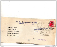 1964  LETTERA  CON ANNULLO BOLOGNA - 1961-70: Marcofilia