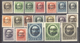 Allemagne  -  Bavière   :  Mi  152-70  * - Mint