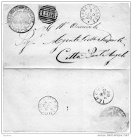 1882 LETTERA CON ANNULLO PENNA S. ANDREA TERAMO - Storia Postale