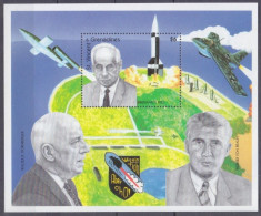 1994 St Vincent Grenadines 2979/B322 Eberhard Rees Pioneer Of Astronautics 6,50 € - Amérique Du Sud