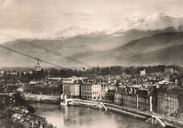 FRANCE - Grenoble - Vue Générale Et Les Alpes - Carte Postale Ancienne - Grenoble