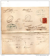 1899 LETTERA CON ANNULLO VILLAFRANCA DI VERONA - Storia Postale