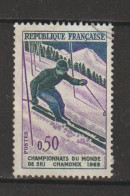 FRANCE : N° 1327 Oblitéré (Championnats Du Monde De Ski à Chamonix) - PRIX FIXE - - Oblitérés