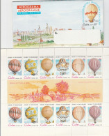 Cuba - 1983 - Balloon M/S + Aerogramme - MNH(**) - Montgolfier