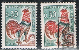 FRANCE : N° 1331A ** Et Oblitéré (Type Coq De Decaris) - PRIX FIXE - - 1962-1965 Gallo De Decaris