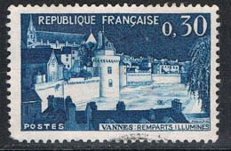 FRANCE : N° 1333 Oblitéré (Vannes) - PRIX FIXE - - Unused Stamps