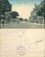 Postcard Neudamm (Neumark) Dębno Richtstraße Myśliborski (Kreis Soldin) 1918 - Pommern