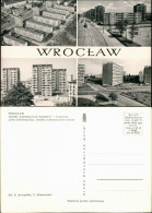 Postcard Breslau Wrocław Wohnviertel Mit Neubauhäusern 1971 - Schlesien