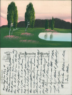  Künstlerkarte - Handgefertigt Torelli Handmalerei - Landschaft 1912 - 1900-1949