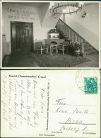 Ansichtskarte Oberwiesenthal Kurhaus - Eingangshalle 1955 - Oberwiesenthal