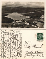 Ansichtskarte Schneeberg (Erzgebirge) Strandbad Filzteich - Luftbild 1934 - Schneeberg