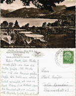Ansichtskarte Bad Wiessee Restaurant-Café Herzogl. Gut Kaltenbrunn 1957 - Bad Wiessee