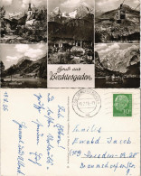 Berchtesgaden Mehrbild-AK Umland- Seibahn Obersalzberg Uvm. 1956 - Berchtesgaden