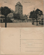 Ansichtskarte Mainz Eiserner Turm Strassen Ansicht 1919 - Mainz
