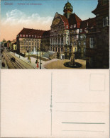 Ansichtskarte Kassel Cassel Königstrasse Und Rathaus 1914 - Kassel