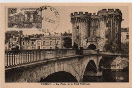 Carte Maxi 1939 : VERDUN La Porte Et Le Pont Chaussee - 1930-1939