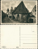Ansichtskarte Dinkelsbühl Straßen 1938 - Dinkelsbuehl