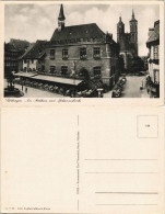 Ansichtskarte Göttingen Am Rathaus Und Johanniskirche 1931 - Goettingen