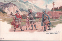 SCHILLER'S WILHELM TELL, Histoire De Guillaume Tell, Litho (7) - Other & Unclassified