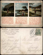 Ansichtskarte  Tief Im Böhmerwald - 3 Bild Text Böhmen Bohemia 1909 - Unclassified