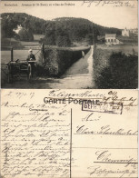 Postkaart Rochefort (Belgien) Avenue De St-Remy Et Villas De Préhire 1917 - Rochefort