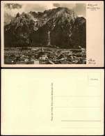 Ansichtskarte Mittenwald Panorama-Ansicht Mit Blick Zum Karwendelgebirge 1940 - Mittenwald