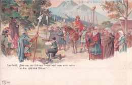 SCHILLER'S WILHELM TELL, Histoire De Guillaume Tell, Litho (8) - Autres & Non Classés