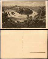 Neuhausen Am Rheinfall Rheinfall, Übersicht Mit Alpen Künstlerkarte 1928 - Andere & Zonder Classificatie