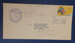 1999 Argentina Moderen Polar Cover To Ushuala Last City Of World End Of World Operation Antartica Brazil - Lettres & Documents