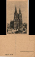 Ansichtskarte Köln Kölner Dom Westseite Gesamtansicht 1910 - Koeln