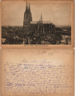 Ansichtskarte Köln Panorama Dom Mit Umgebung 1921 - Koeln