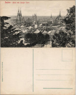 Ansichtskarte Aachen Stadt Panorama Blick Vom Langen Turm 1910 - Aachen