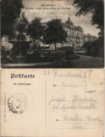 Düsseldorf Brunnen In Der Königs-Allee Mit Parkhotel 1910/1906 - Duesseldorf