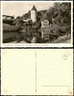 Ansichtskarte Dinkelsbühl Weiher Und Turm 1953 - Dinkelsbuehl