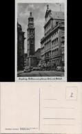 Ansichtskarte Augsburg Rathaus Mit Goldenem Saal Und Perlach 1930 - Augsburg