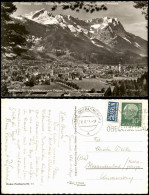 Ansichtskarte Garmisch-Partenkirchen Panorama-Gesamtansicht 1955 - Garmisch-Partenkirchen
