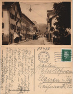 Ansichtskarte Garmisch-Partenkirchen Ortspartie In Der Ludwigstraße 1929 - Garmisch-Partenkirchen