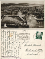 Ansichtskarte Konstanz Panorama-Ansicht, Stadt-Panorama Mit Hafen 1933 - Konstanz