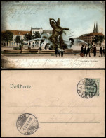 Ansichtskarte Altona-Hamburg Stuhlmann-Brunnen - Platz 1904 - Altona